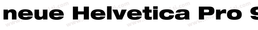 neue Helvetica Pro 93字体转换